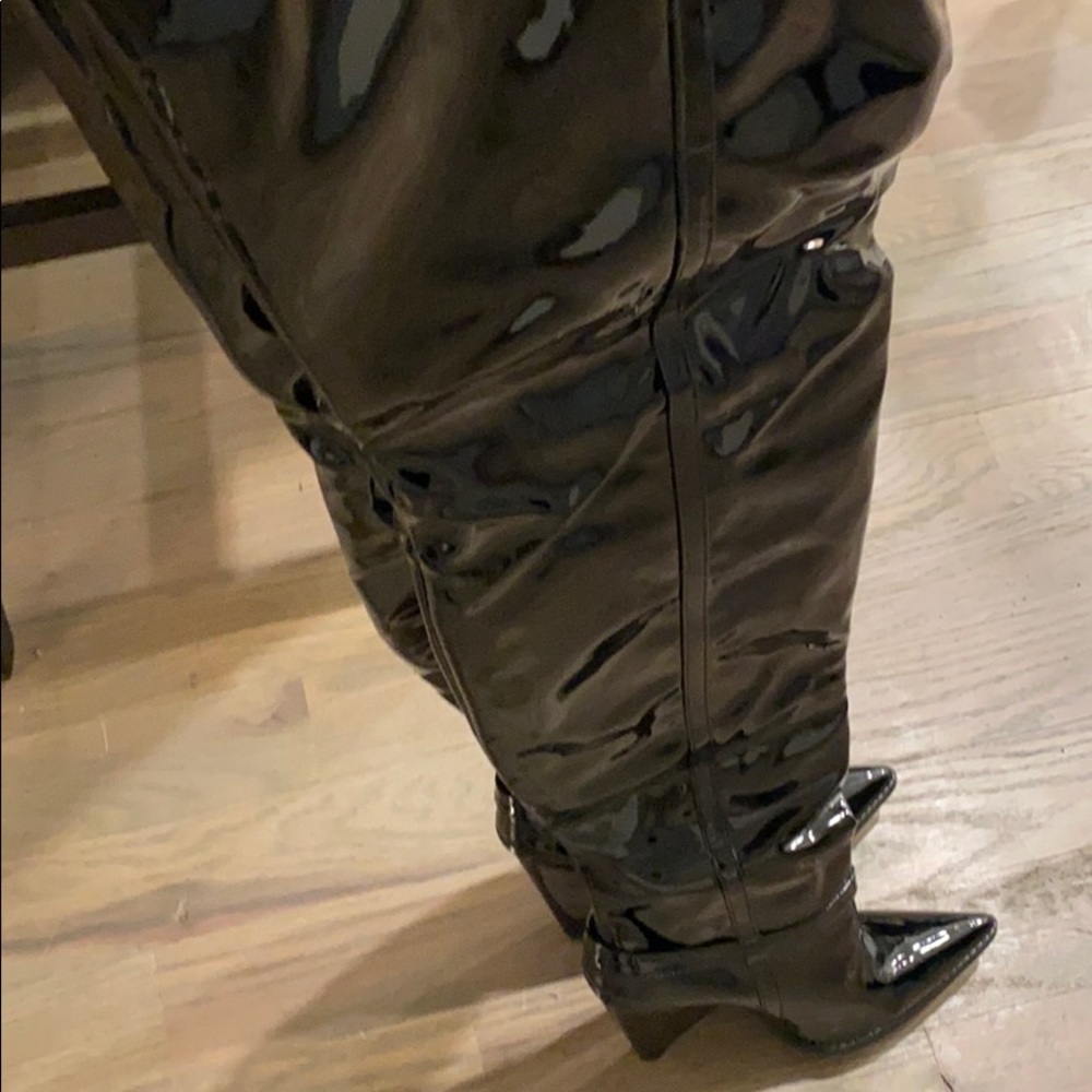 New Never wore Thigh high boots